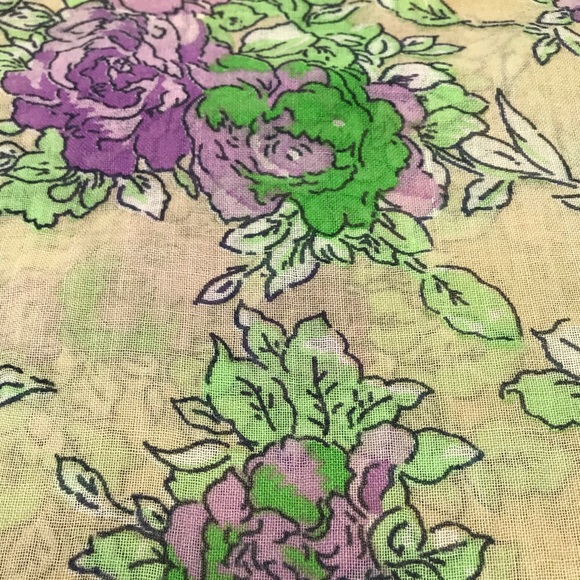 Anthro “Advanced Floriculture Scarf” by Bindya - Picture 4 of 9